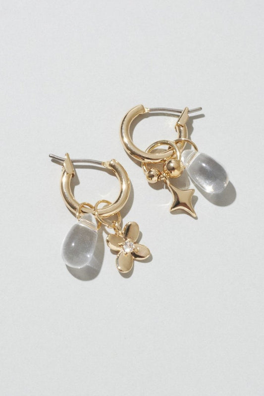 GOLDY Twinkle Bloom earrings