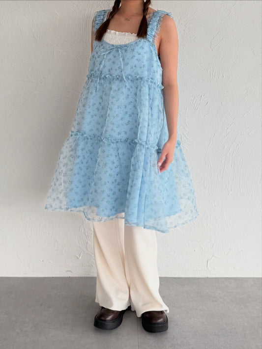 Kutir Ruffle肩帶紗紗 mini ops