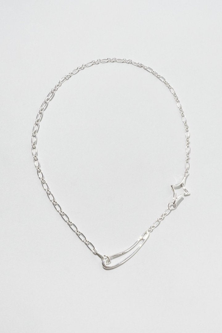 GOLDY Duo Link Chain Twinkle Necklace