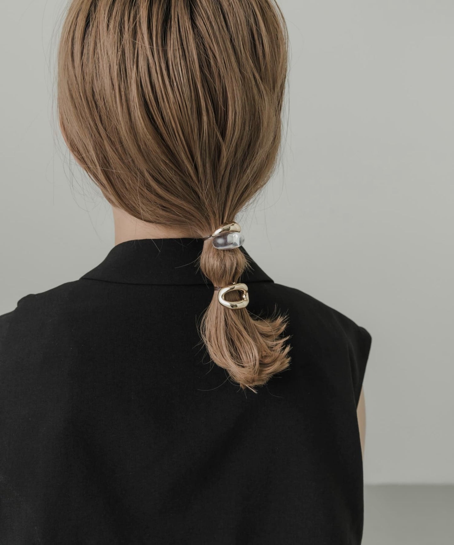 Metal x Clear 髮插 2P Set