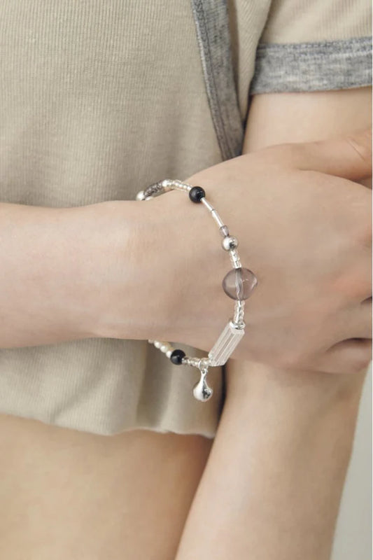 GOLDY Multi Color Beaded Bangle