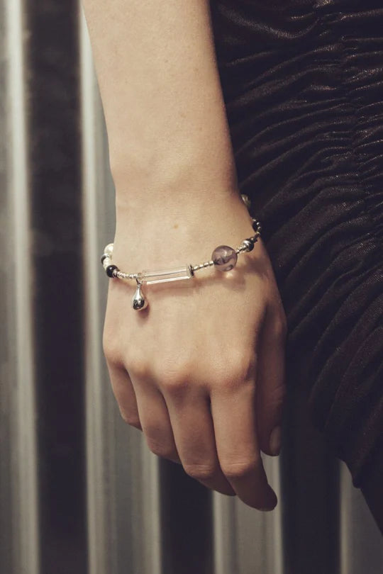 GOLDY Multi Color Beaded Bangle