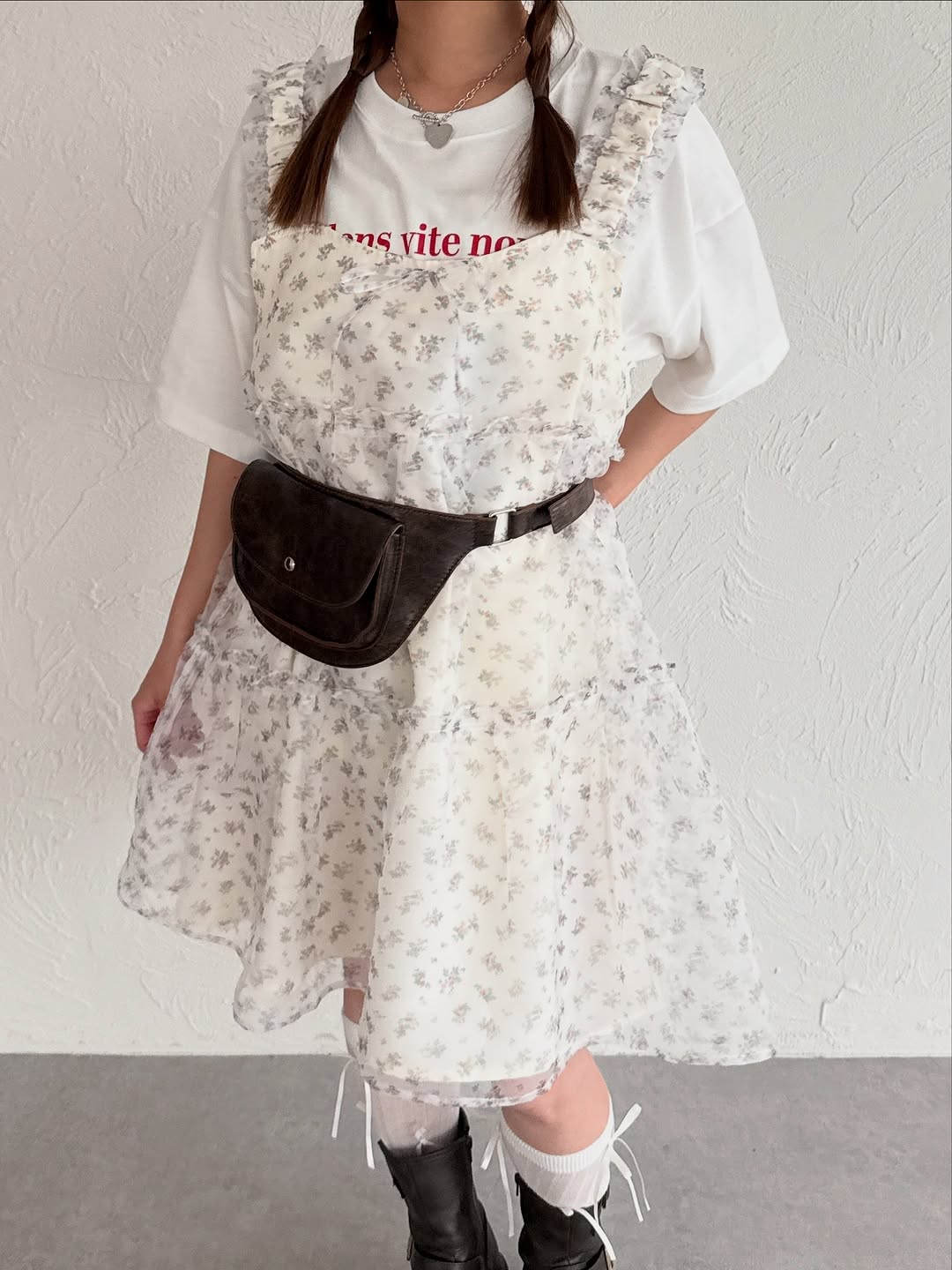 Kutir Ruffle肩帶紗紗 mini ops