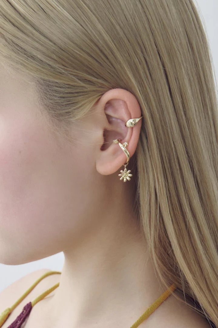GOLDY Daisy Earcuff 2P Set