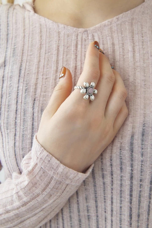 GOLDY Vintage Flower ring