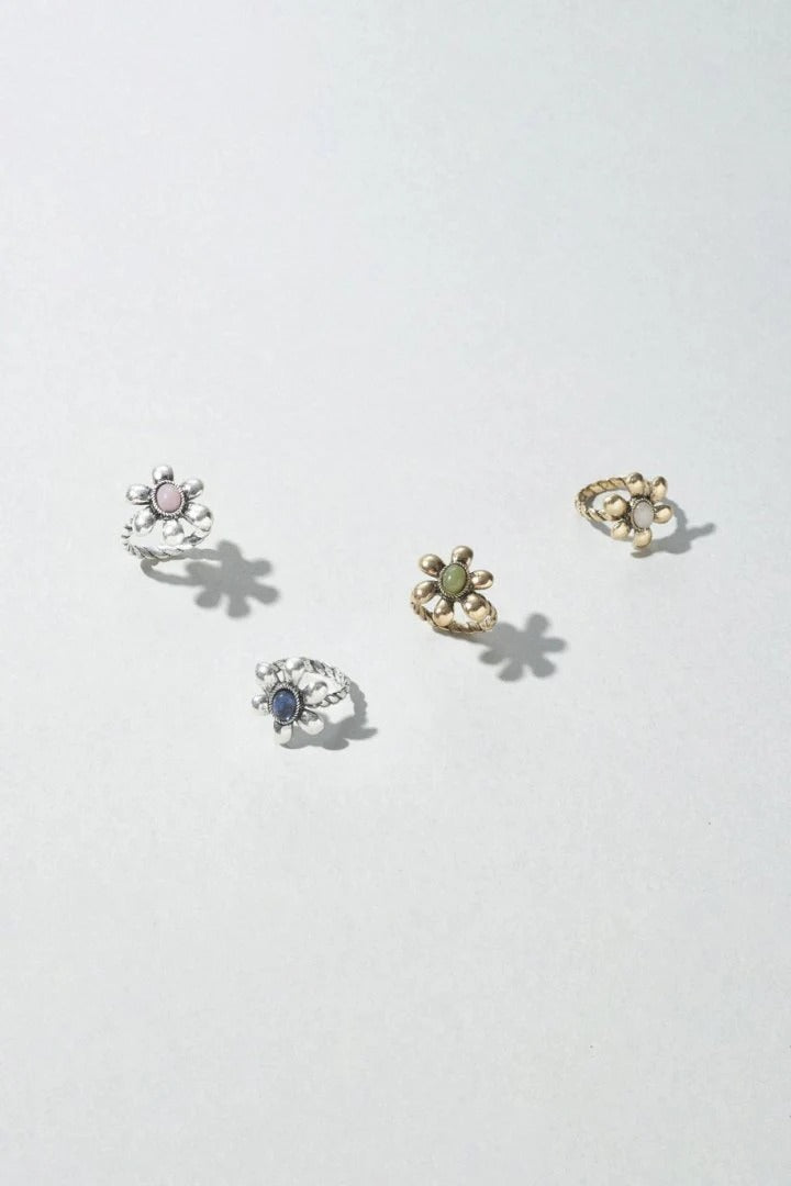 GOLDY Vintage Flower ring