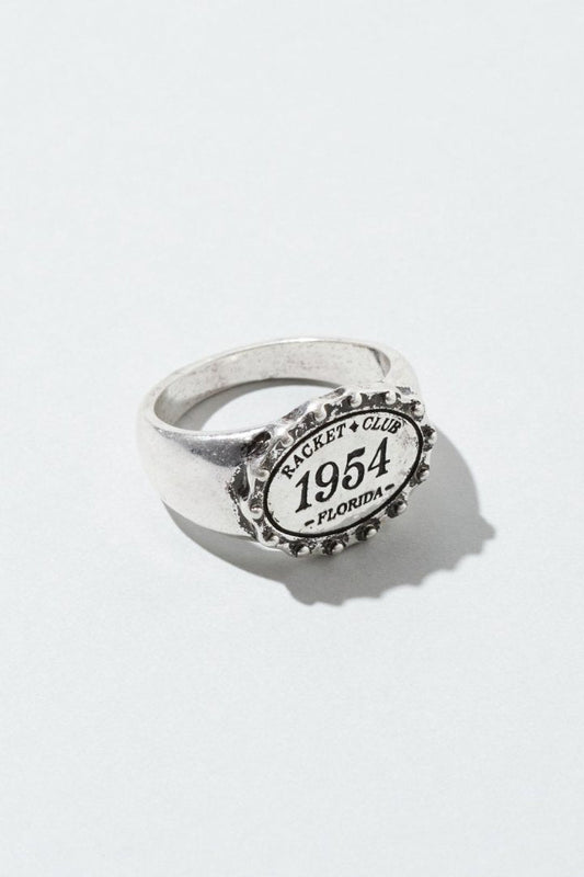 GOLDY antique number motif ring - Image 2