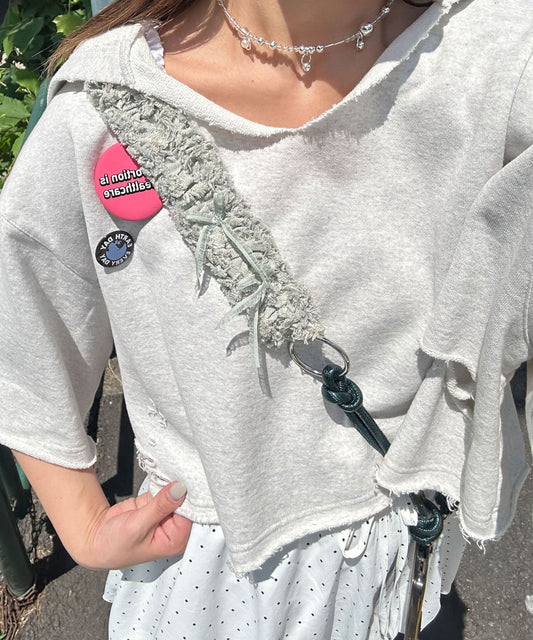 Me+Me 牛仔Ribbon手機繩