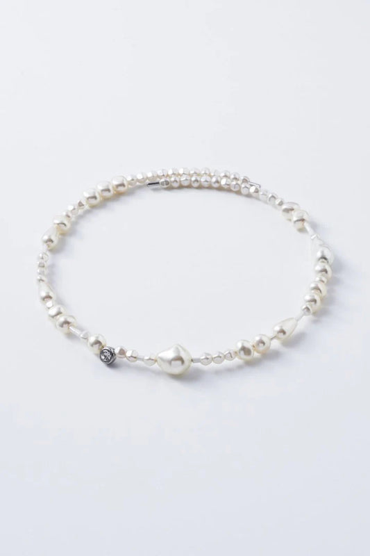 GOLDY Monostone Pearl Neckcuff