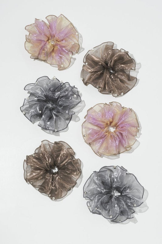 GOLDY 珍珠/銀珠大髮圈