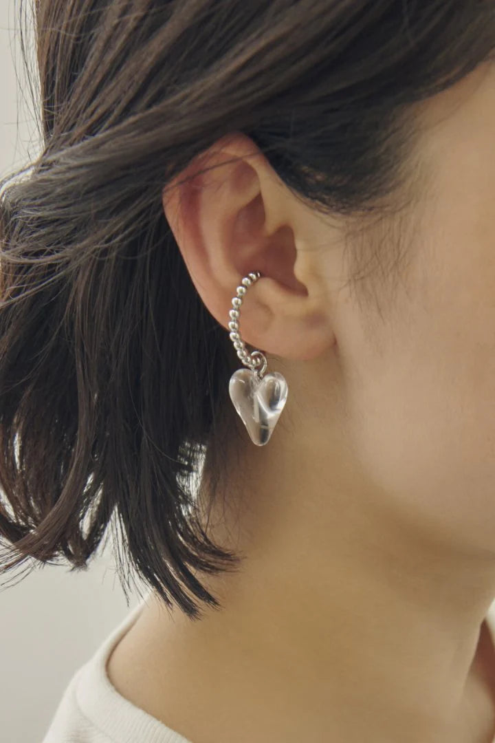 GOLDY Jelly Heart Earcuff