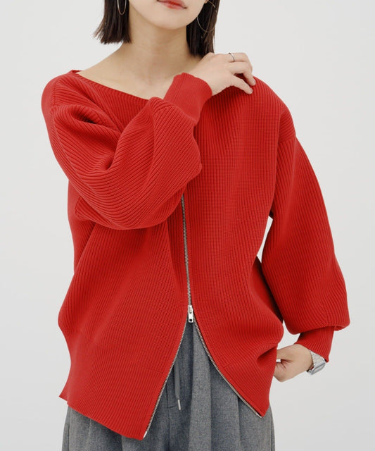 CIAOPANIC TYPY Multi-Way Double Zip Knit - Image 1