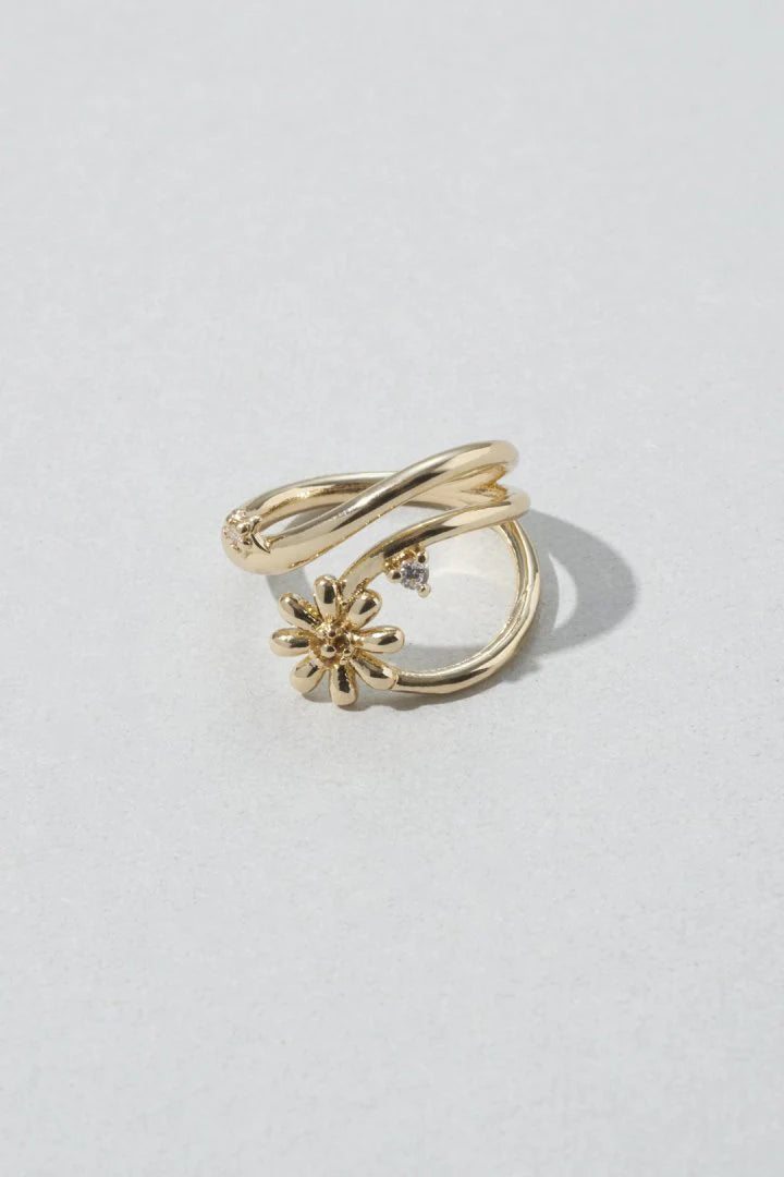 GOLDY Daisy Ring
