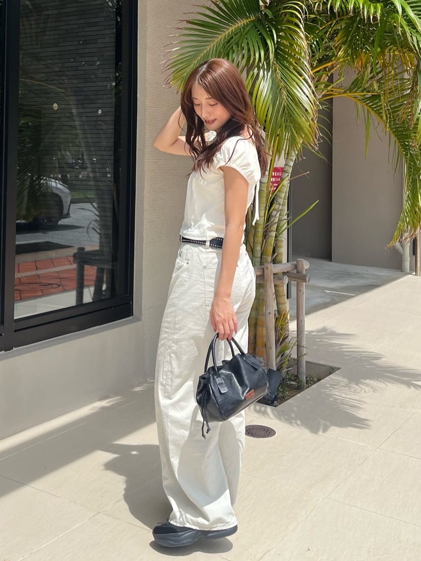 Kastane 羅紋修身掛脖露背Henley Tee - Image 74