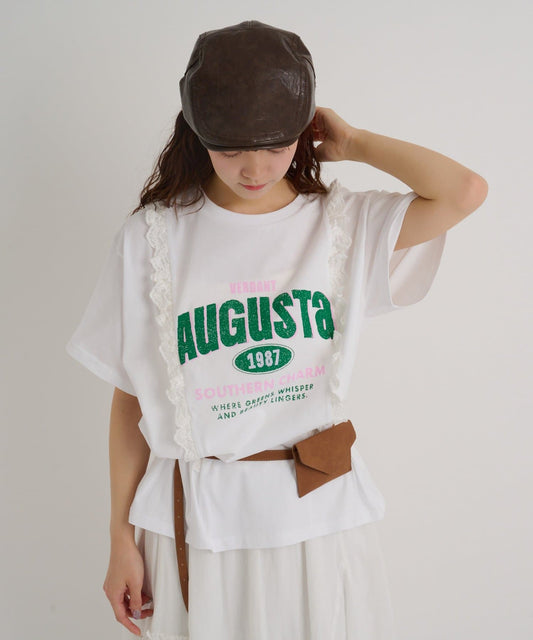 w closet Logo Lace Tee - Image 1