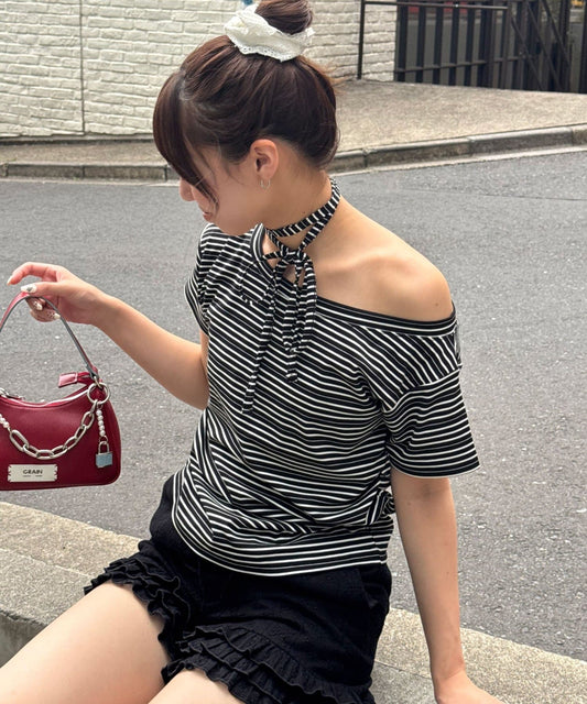 CIAOPANIC Choker Set Border Tee - Image 2