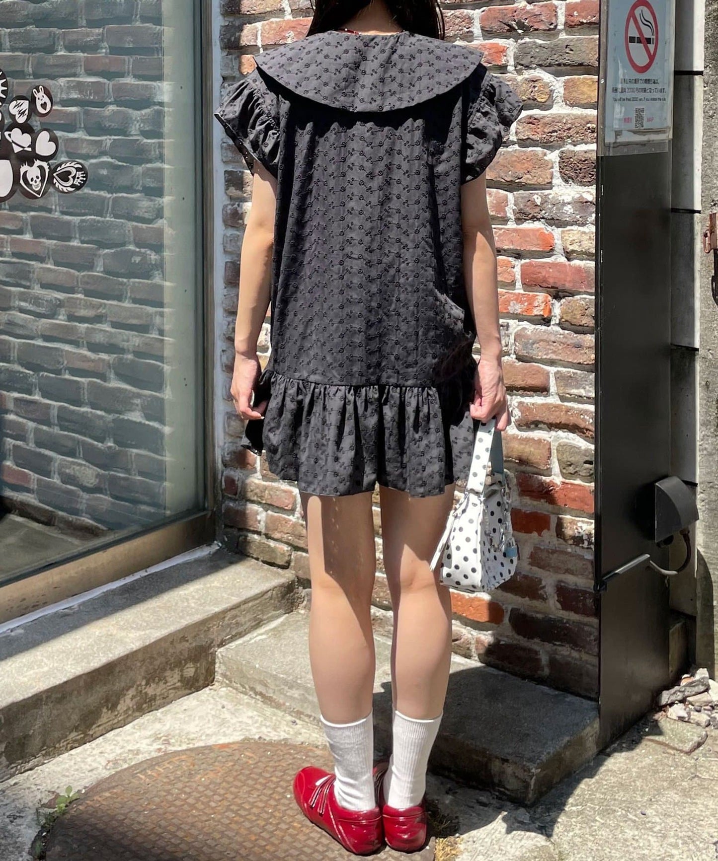 CIAOPANIC 大荷葉邊Cotton Lace Blouse - Image 22