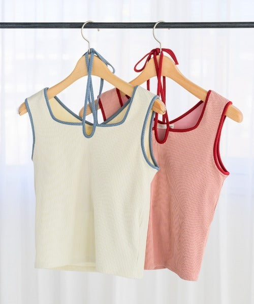 cup in bi color camisole