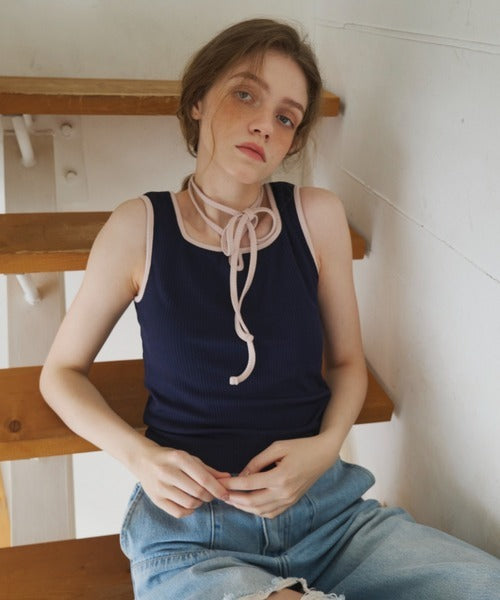 cup in bi color camisole