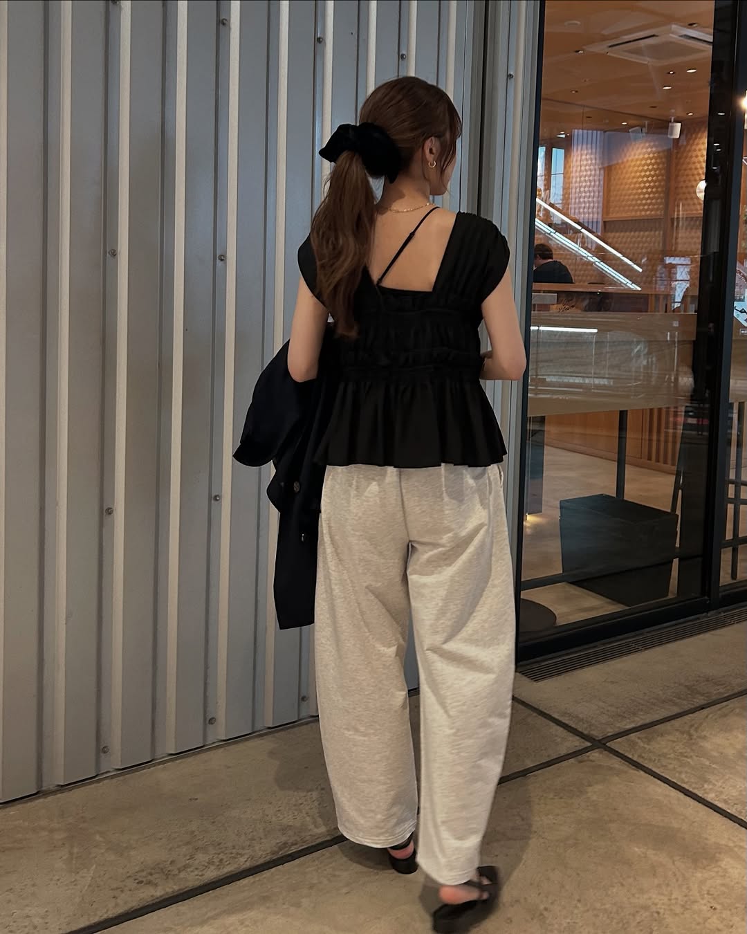 umm. By Discoat 褶褶絲帶sleeveless