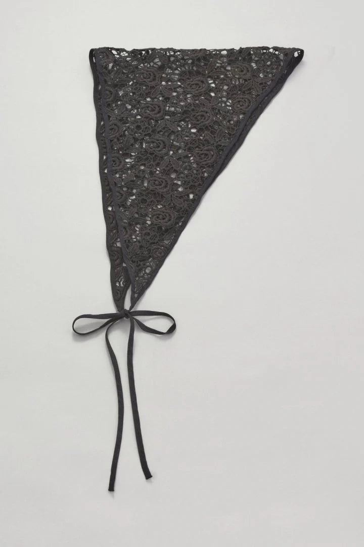 GOLDY 多way刺繡玫瑰三角巾