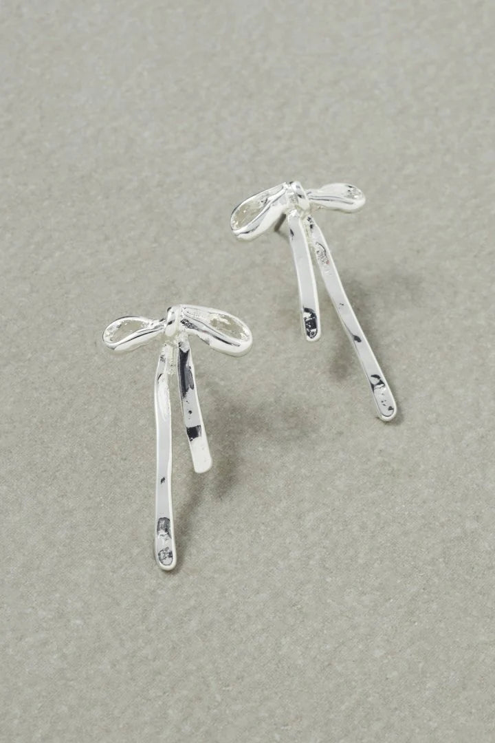 GOLDY slim Ribbon Earrings