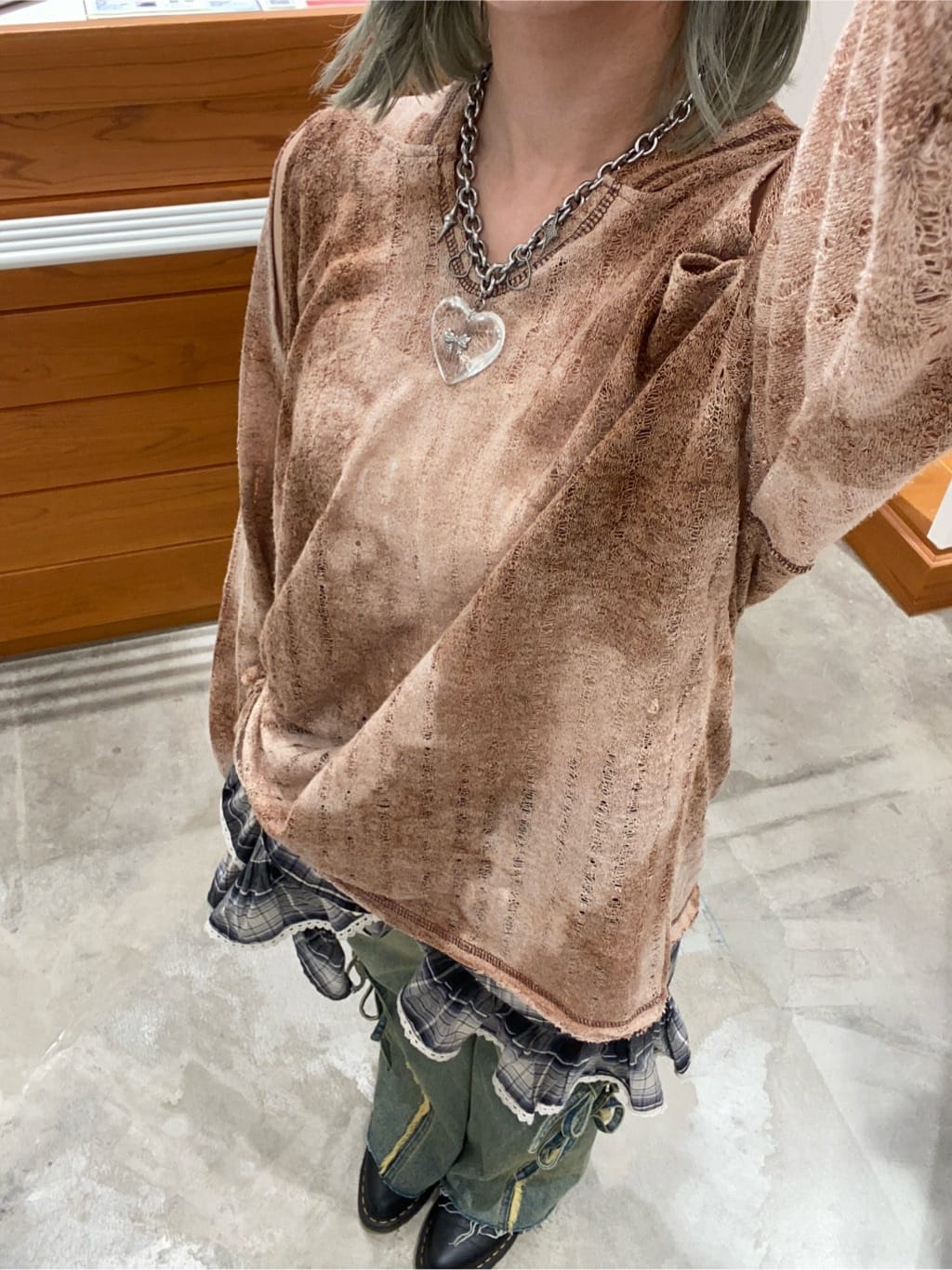 CIAOPANIC 高腰喇叭牛仔褲with ribbon