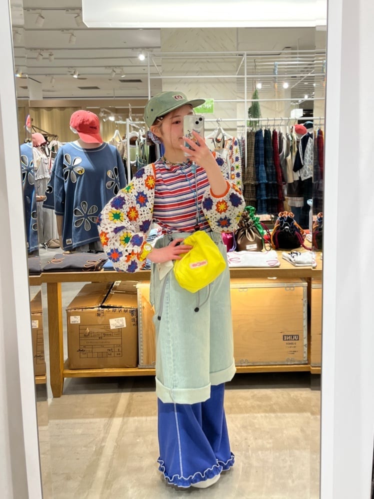 HELLO.SANFRANCISCO 窩夫格喇叭褲