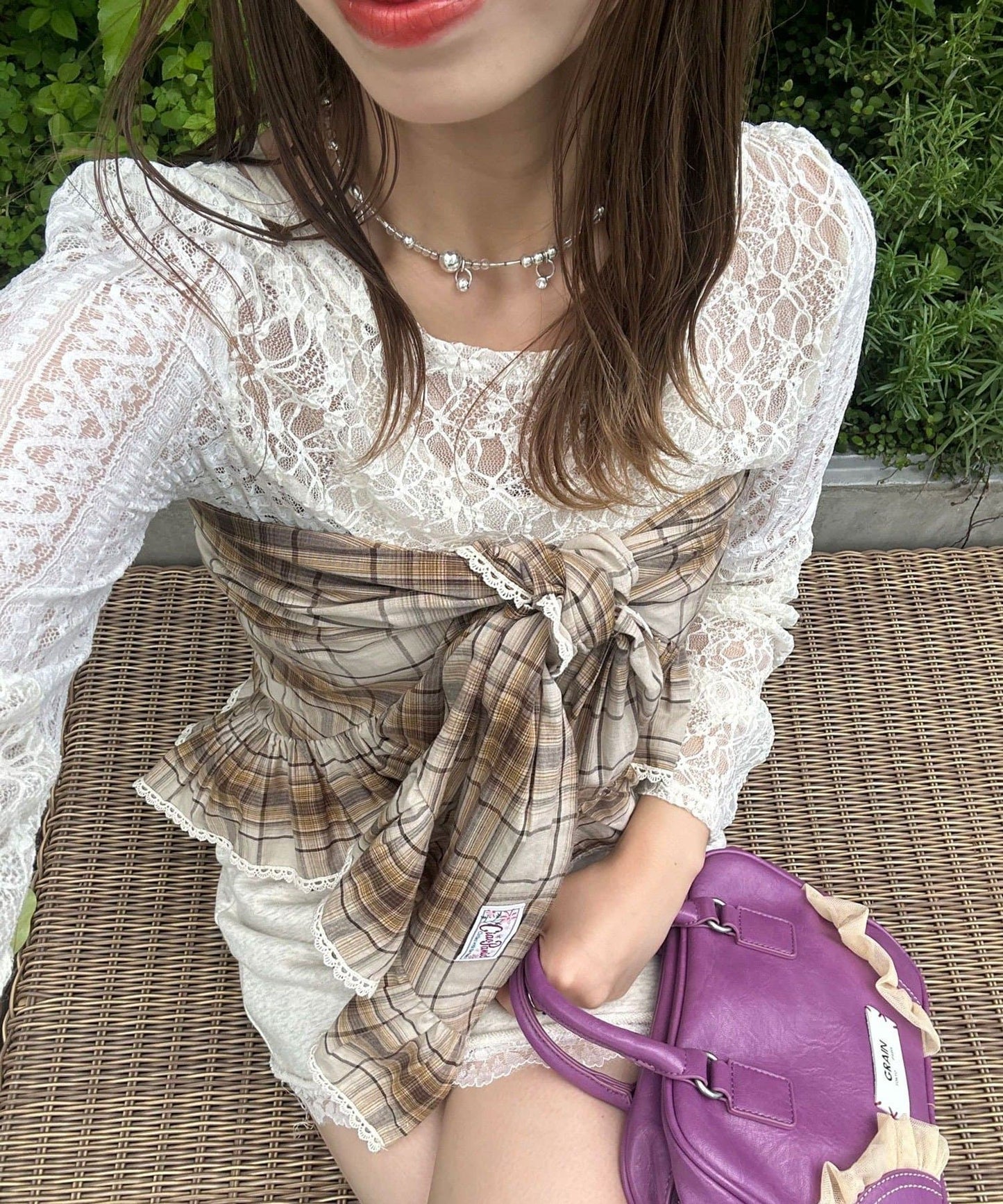 CIAOPANIC 超百搭荷葉邊大圍巾