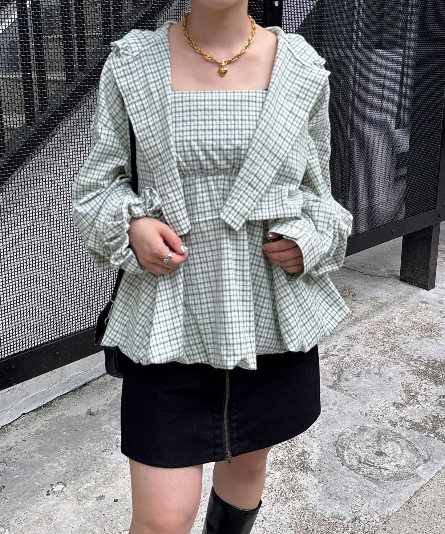 CIAOPANIC 三件套 !TOP +Jacket +髮圈