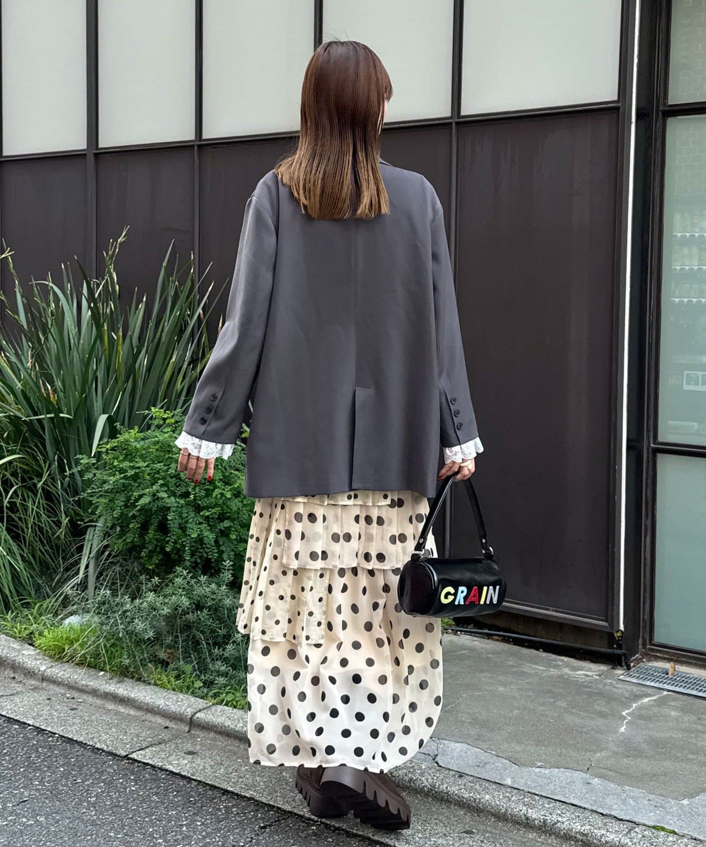 CIAOPANIC 波點半身裙