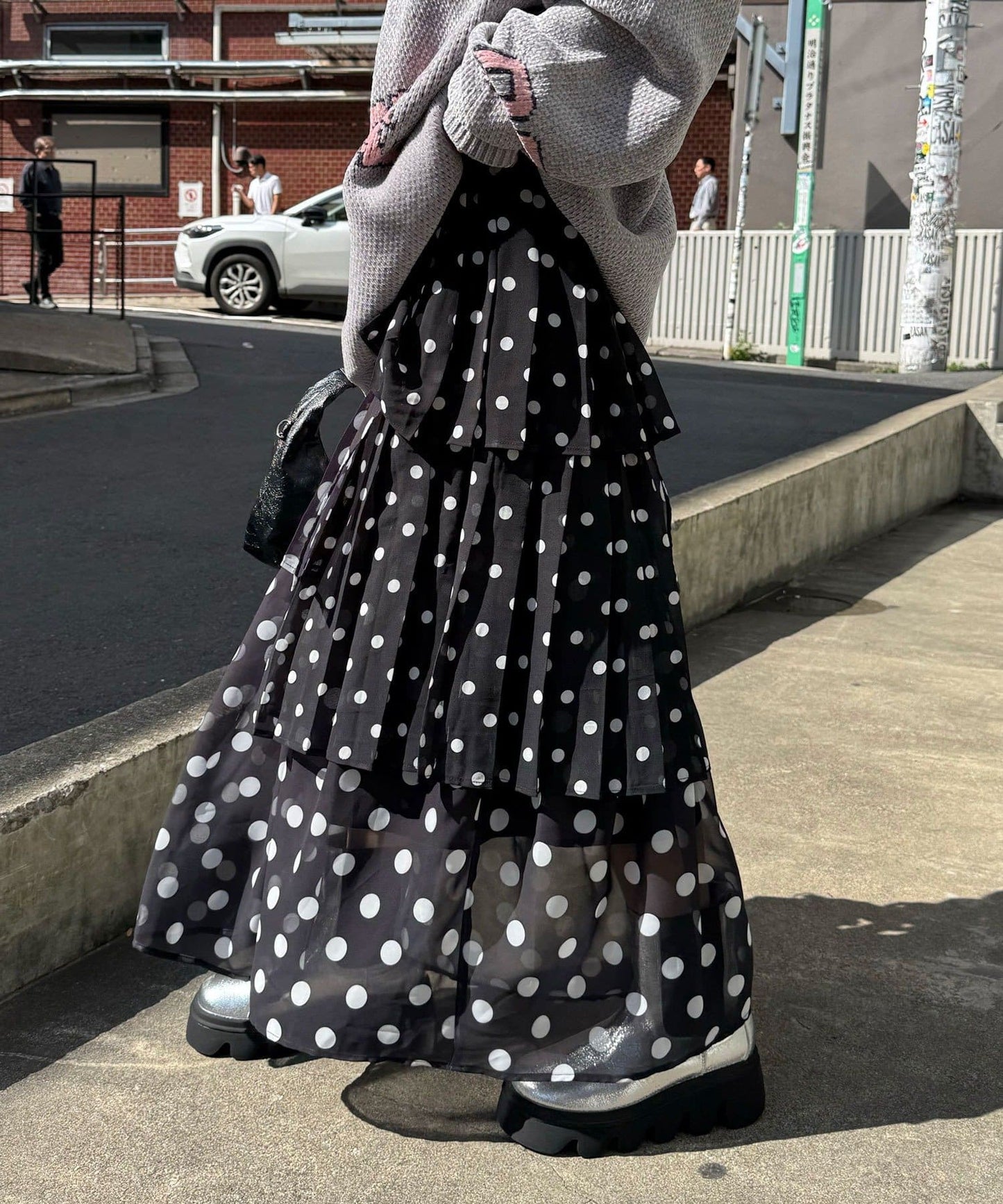 CIAOPANIC 波點半身裙