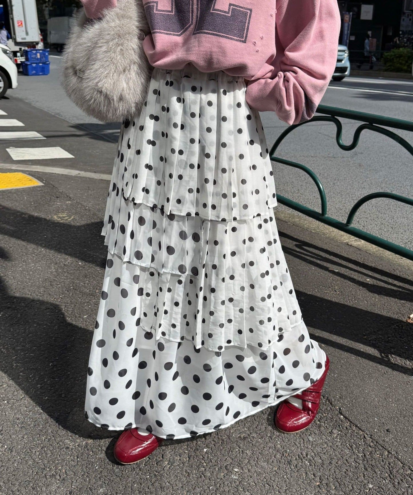 CIAOPANIC 波點半身裙