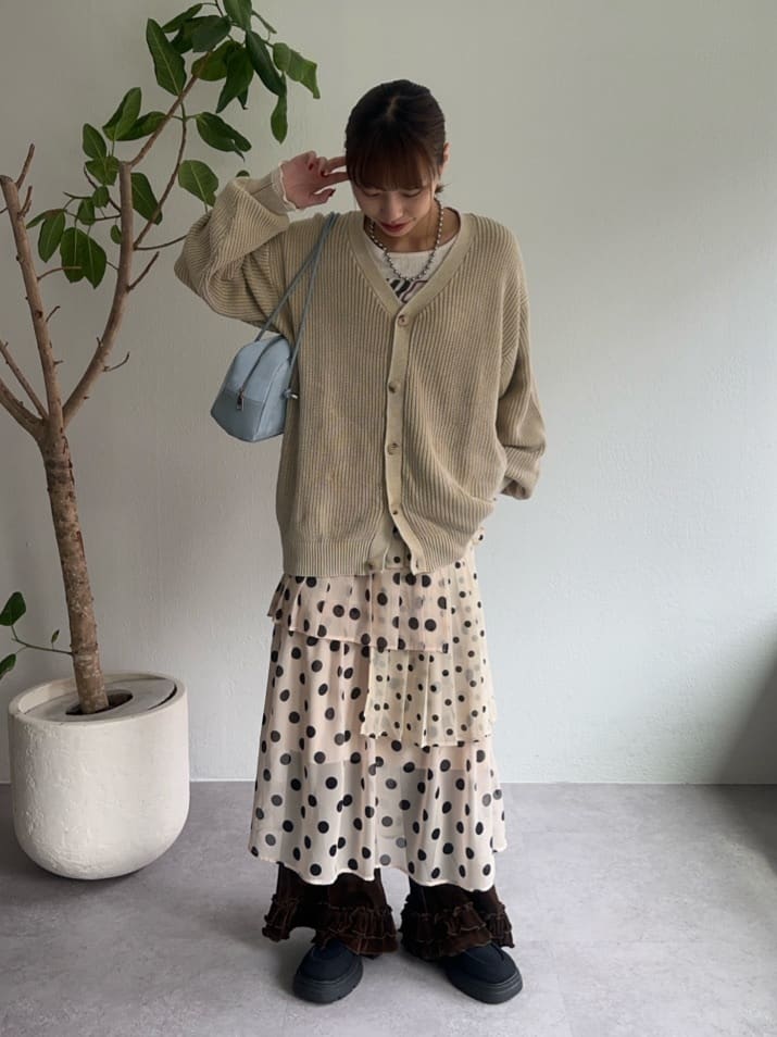 CIAOPANIC 波點半身裙