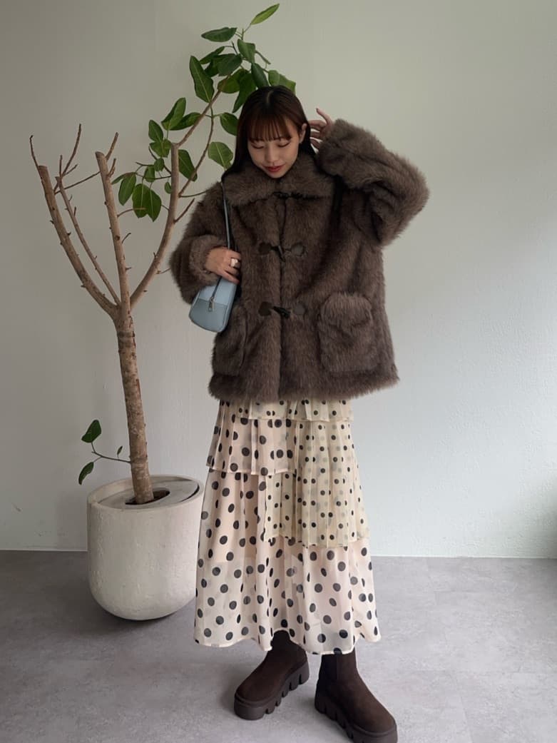 CIAOPANIC 波點半身裙