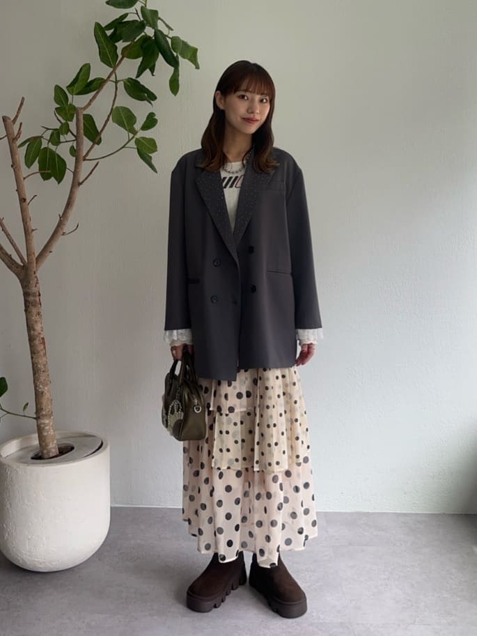 CIAOPANIC 波點半身裙