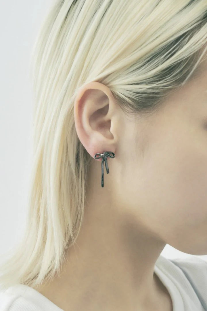 GOLDY slim Ribbon Earrings