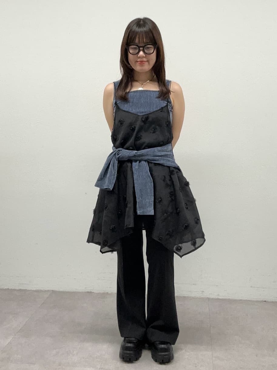 umm. By Discoat 立體花朵吊帶OPS