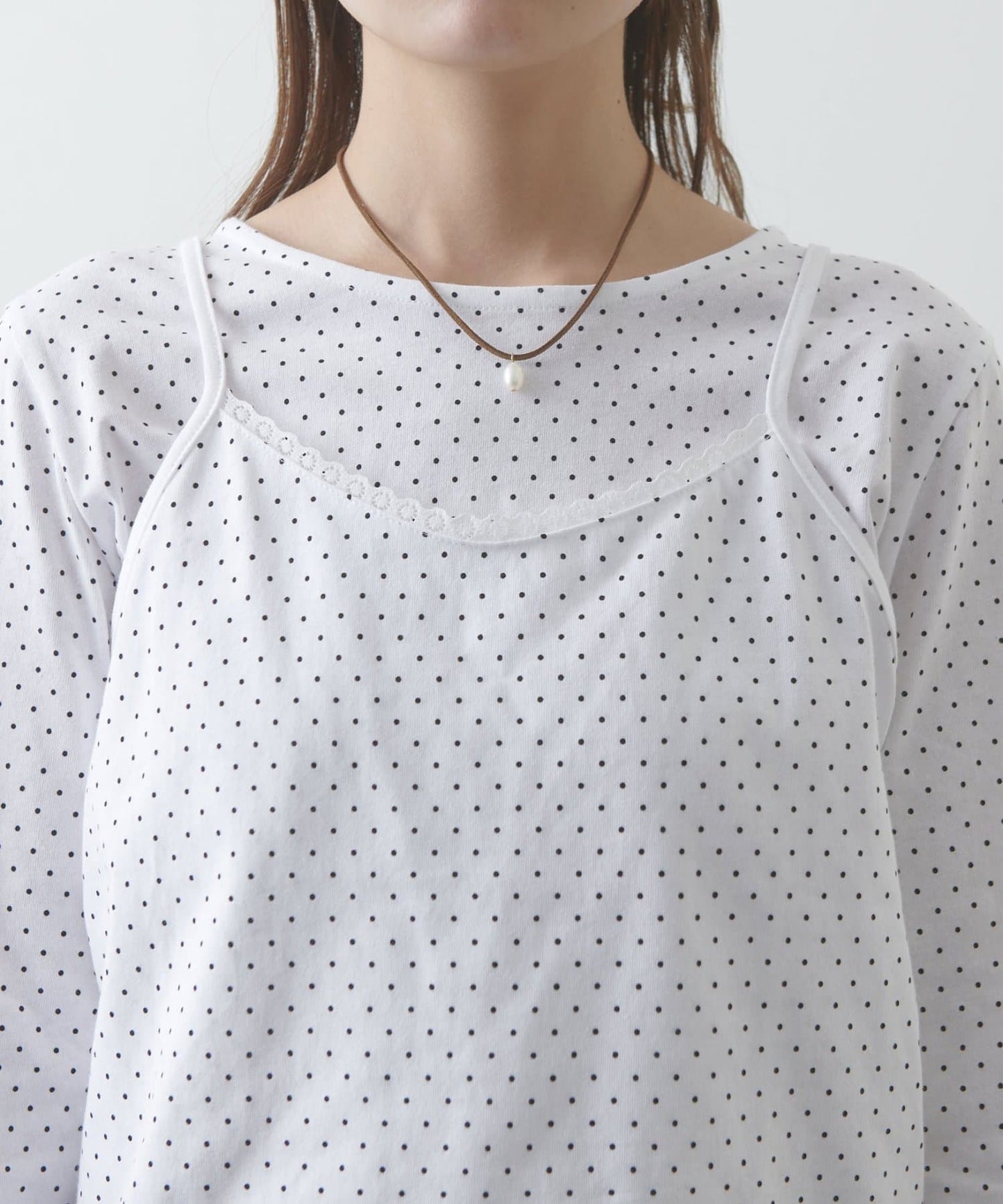 umm By Discoat 波點吊帶+長袖Tee