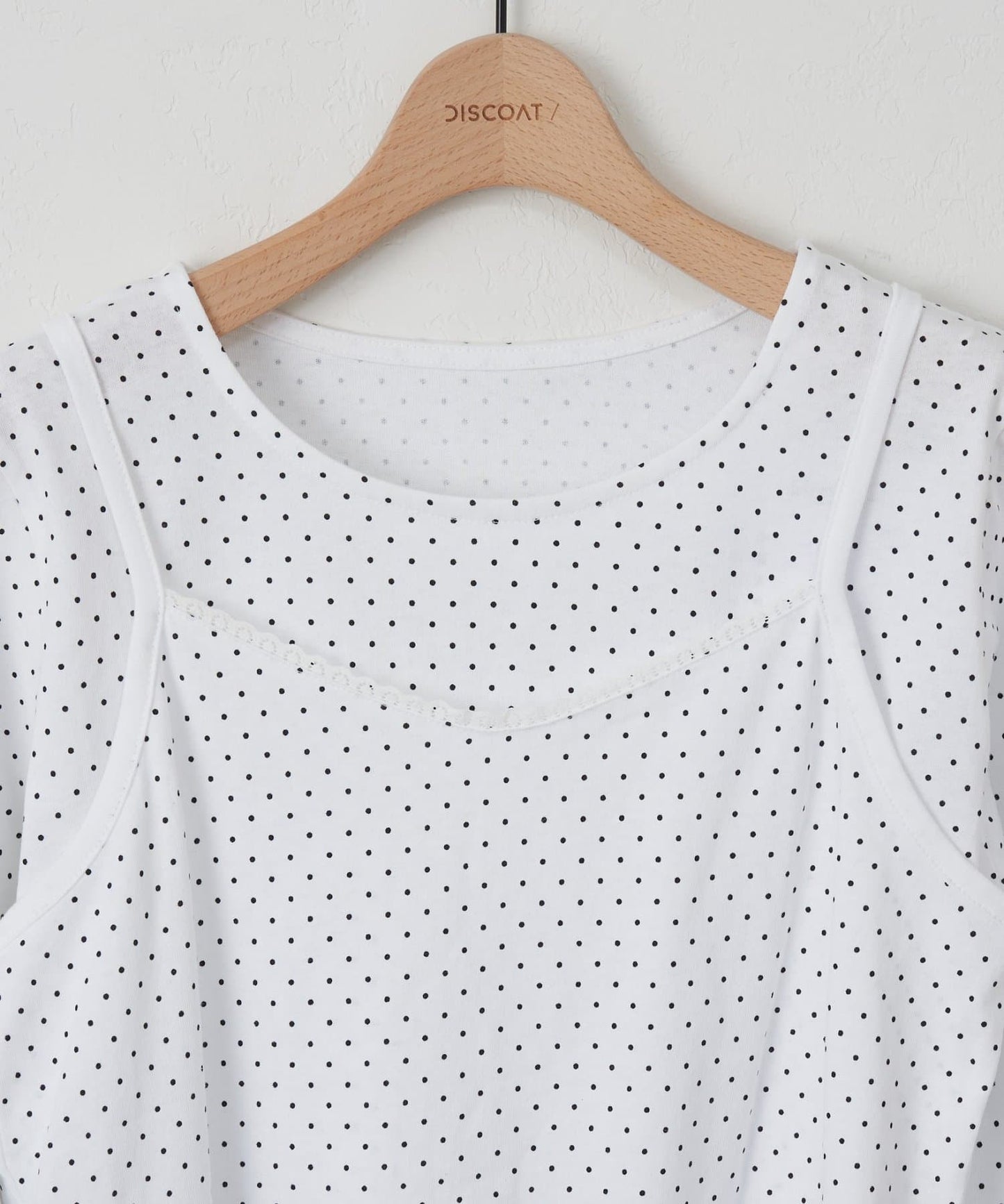 umm By Discoat 波點吊帶+長袖Tee