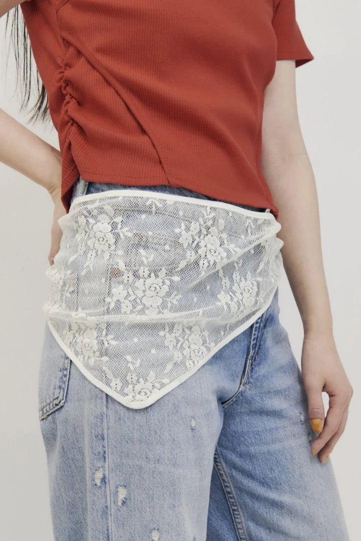 GOLDY 多way玫瑰三角巾