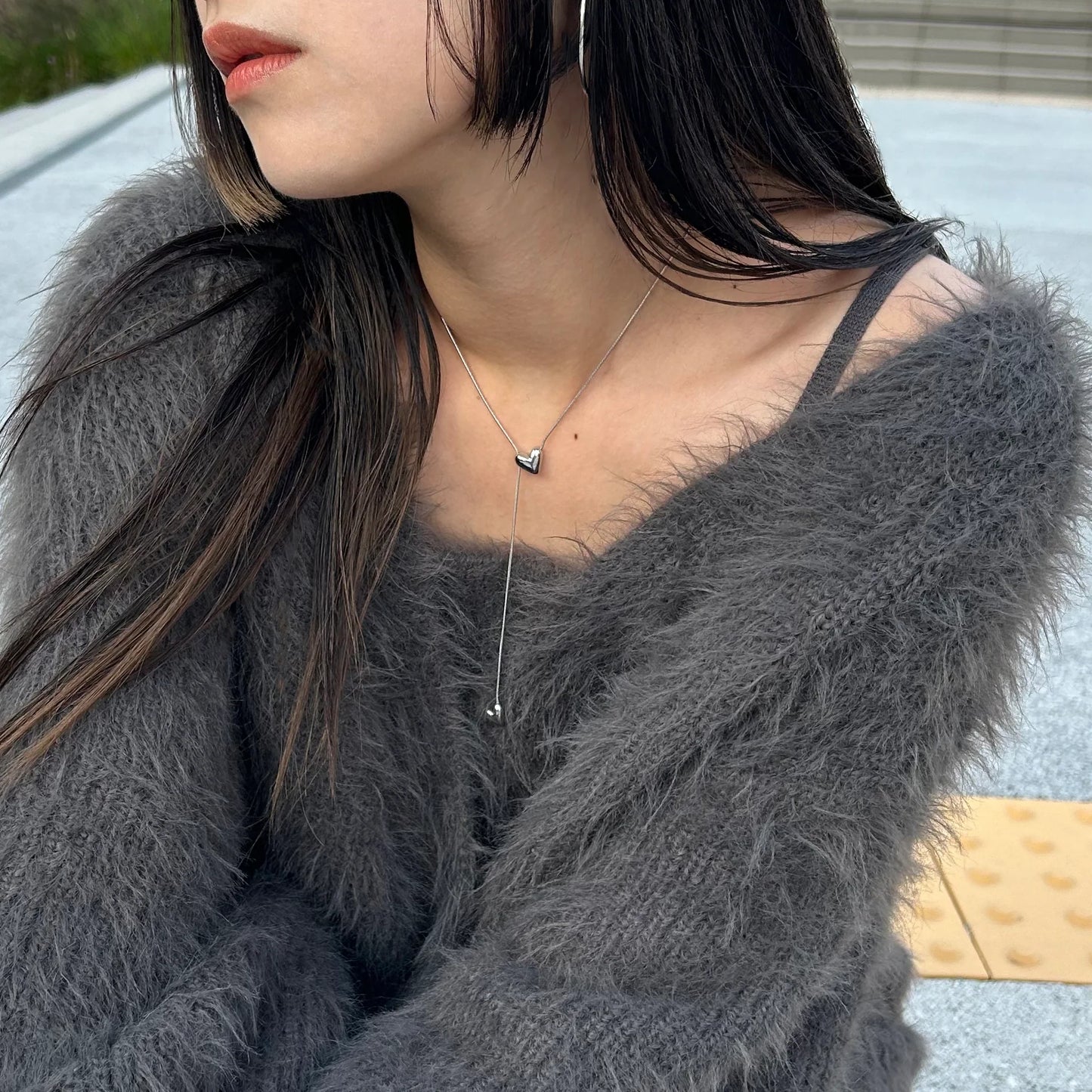 GOLDY 心心滑動項鍊