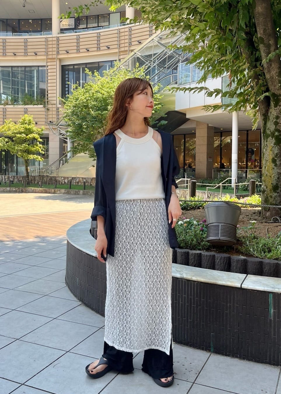 Kastane Ruffle邊喇叭褲