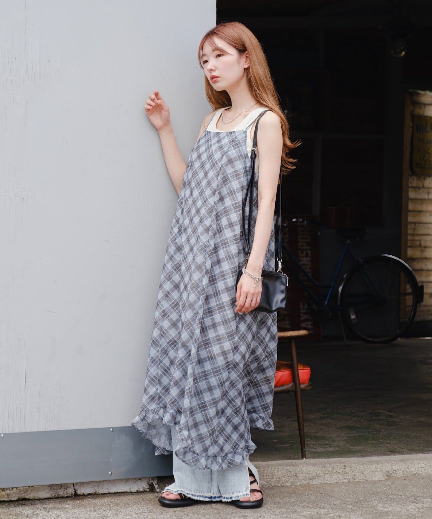 Kastane 透明格紋ops