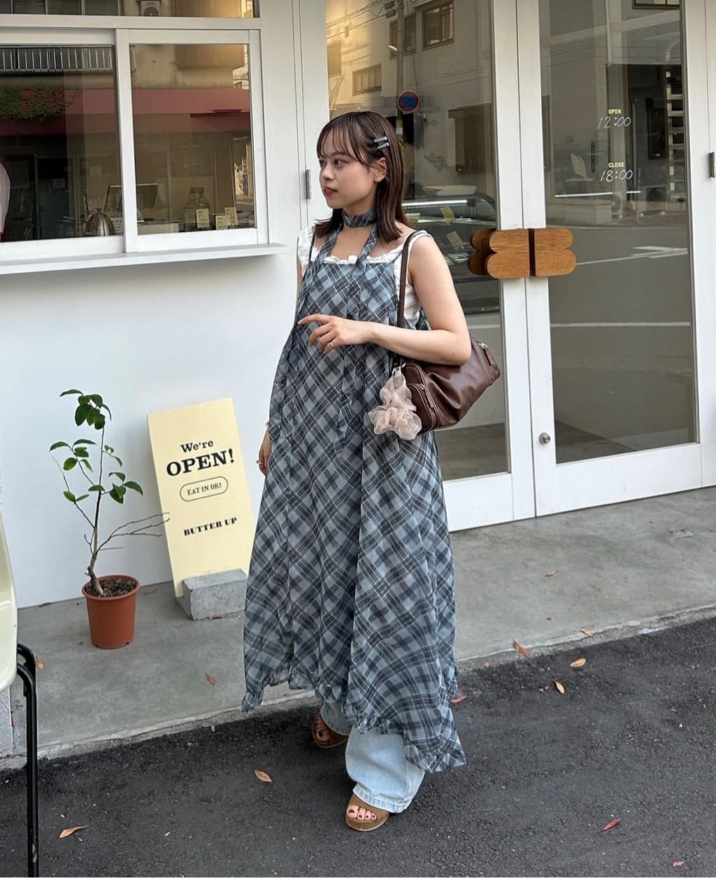 Kastane 透明格紋ops