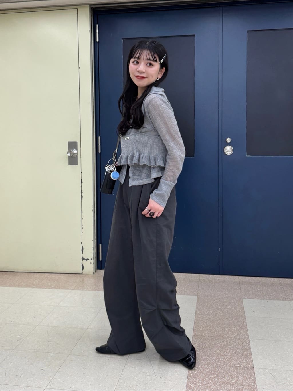 Kastane mohair 針織bustier SET