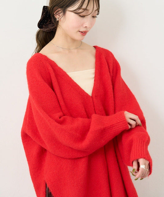 Kastane knit overcardigan