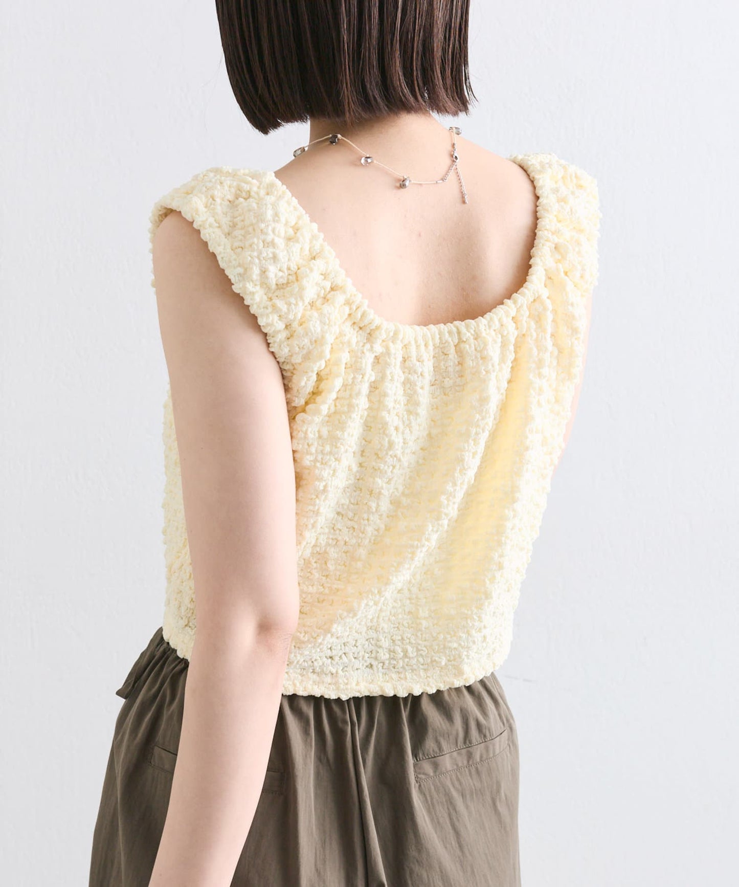 Mystic 方領短版背心