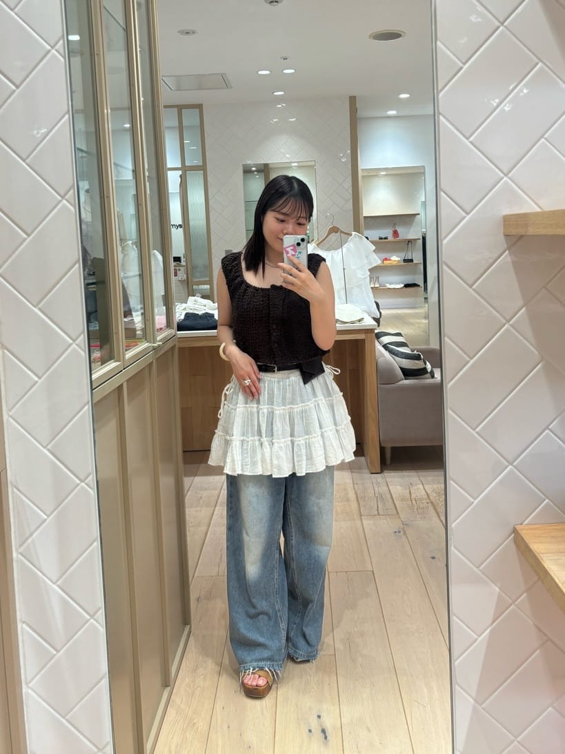 Mystic 方領短版背心