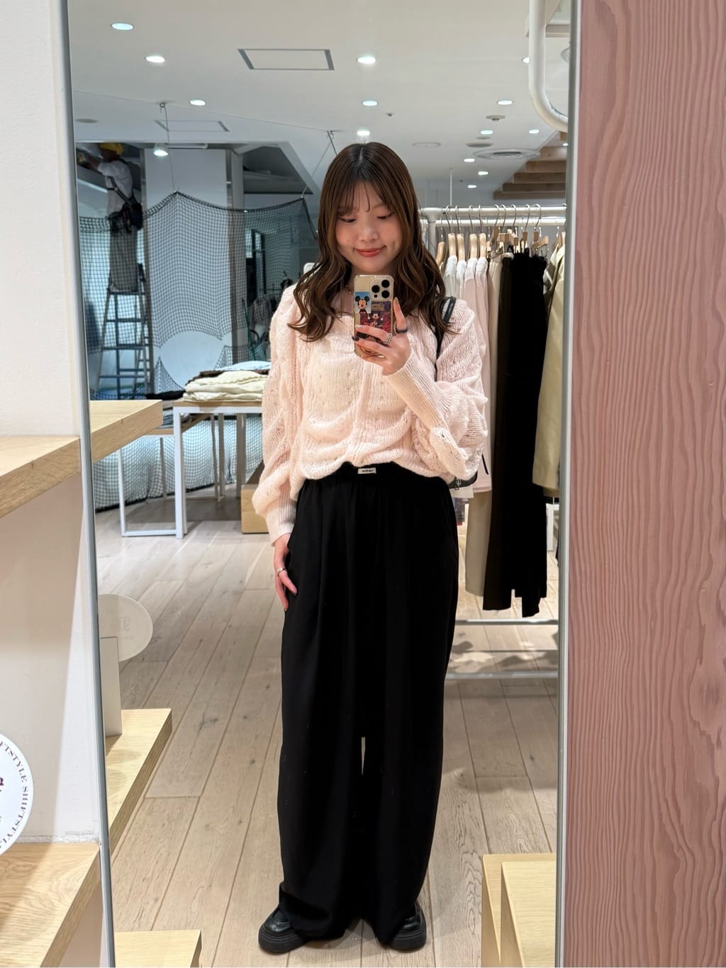 mystic Wave sheer whip knit